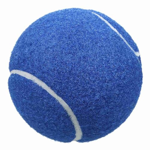 TIKATARER Tennisbälle, Tennisball-Trainings-Tennisbälle, 12er-Pack, Fortgeschrittene Trainings-Tennisbälle, Übungsbälle, Hunde-Tennisbälle für Anfänger, Trainingsball (12er-Pack #BL)