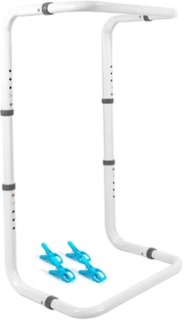 Inkoby Blanket Lifter for Feet, Bed Cradle for Foot of Bed Adjustable Height, Blanket Lift Bar for Toes Leg Knee Ankle Post
