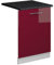 Vicco Panel Frontal del lavavajillas Fame-Line, Rojo Burdeos Alto Brillo, 60 cm, ET Antracita