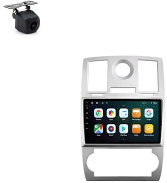 Radio Android 15 para Chrysler 300C 2004-2011 | Android Auto/Carplay Inalámbrico | GPS WiFi BT | Pantalla Táctil 9 | FM USB Control Volante Pantalla Dividida(1+32G)