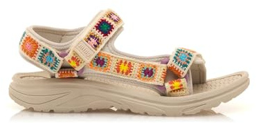 MTNG Flache Sandalen Damen Solana 60804 | 62208 | Multicolor Beige