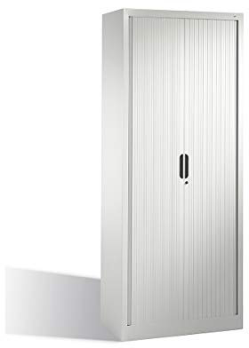 Armoire Omnis Pace avec volet roulant, 5 hauteurs de classeur, h1980 x B800 x t420 mm