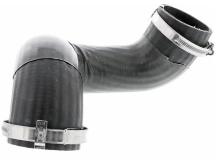 VAICO V10-3792 LADELUFTSCHLAUCH TURBOSCHLAUCH PASSEND FÜR A6 C6 2.7 3.0 TDI MIT GEWEBEEINLAGE | Kompatibel mit: AUDI A6 Allroad C6, A6 C6, A6 C6 Avant