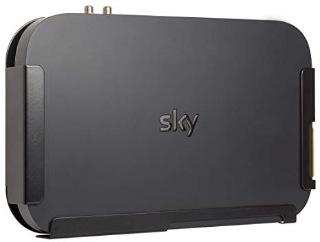 Sky Q Box Wall Mount Bracket For 1TB & 2TB - Made In UK by Q-View (Steel) PLEASE SEE DETAILS BELOW FOR COMPATIBILITY