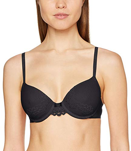 Triumph Damen Darling Spotlight WHP Halbschalen BH, Schwarz (Black 0004), 75D