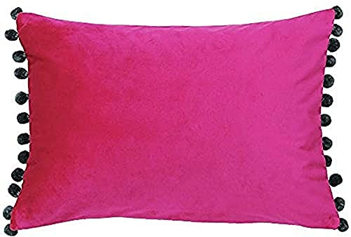 Paoletti Fiesta Poly CUSH 35X50 MAG/Gry, Magenta/Grau, 35x50cm