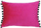 Paoletti Fiesta Poly CUSH 35X50 MAG/Gry, Magenta/Grau, 35x50cm