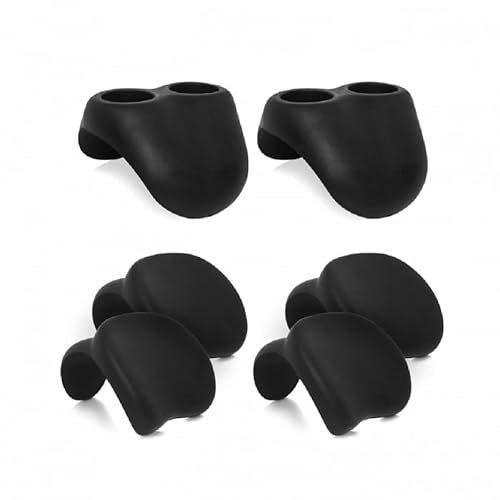 Wave Spa Hot Tub Comfort Bundle | The Ultimate Spa Accessory for Convenience & Comfort | 2 Drinks Holders | 4 Headrests | Black