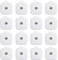MED-FIT iStim 16 x 3,5 mm Stift TENS SELF Klebepads Größe 5 cm x 5 cm 2x 2 Med-Fit-Pads verwenden patentiertes Hydrogel für eine garantiert lange Lebensdauer