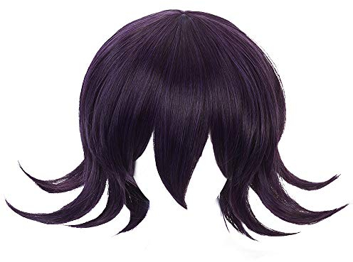OSIAS Anime Cosplay Perücke, mit Kostenloser Perückenkappe, für Halloween, Party, Karneval, Nachtleben, Konzerte, Hochzeiten(Uma Kokichi)