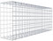 GABIONA Gabione tipo 2 rettangolare, larghezza maglie 5 x 5 cm, profondità 20 cm, gabbione 100 x 40 x 20 cm (lunghezza x altezza x profondità), anello a C
