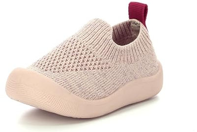 Kickers Easy, Chaussons Fille, Rose Brillant, 21