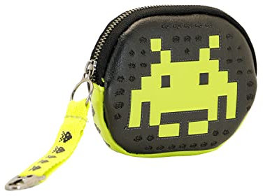 Space Invaders Chibi-Porte-monnaie Pill, Multicolore