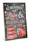 TypeStoff Holzschild mit Spruch – Liebe und Schokolade – im Vintage-Look mit Zitat als Geschenk und Dekoration zum Thema Freundschaft - HS-01105