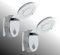 Trango 2er Set 2636-028 Sensor LED Nachtlicht *NITE* in Chrom mit Automatikfunktion direkt 230V mit Bewegungssensor I Sicherheitslicht I Steckdose Lampe I Wandlampe I Orientierungslicht I Nachtlampe