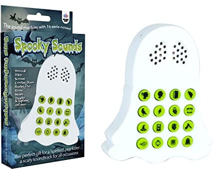 Funtime Gifts 10686 Spooky - Máquina de sonido electrónica, color blanco