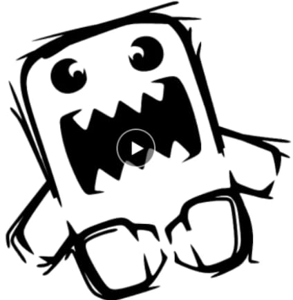 Autoaufkleber Vinyl Aufkleber Domo Kun Japanese Drift Motorrad Dekoratives ZubehörBreite 15 Cm