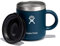 HYDRO FLASK - Kaffeebecher 177ml (6 oz) - Vakuumisolierter Thermobecher aus Edelstahl - Isolierbecher mit Griff & Steckdeckel - Reise-Becher - Spülmaschinenfester Kaffeebecher - Indigo