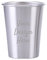 Muka Tasse personnalisée en acier inoxydable de 355 ml, Gobelets en métal incassables personnalisés Bicchieri acciaio personalizato- Argenté