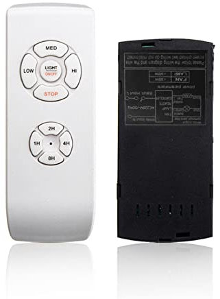 110V/220V Universal Ceiling Fan Lamp Remote Control Timing Wireless Ceiling Fan Remote Control Kit Ceiling Fan Pendant Light Controller Switch