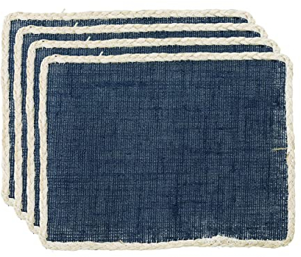 Creative Tops Tischset aus Sackleinen, 4er-Set