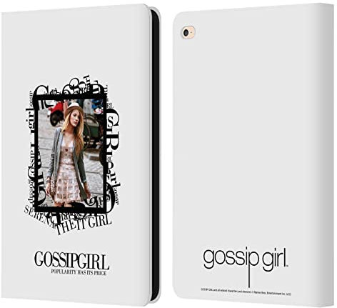 Head Case Designs Licenza Ufficiale Gossip Girl Serena Grafica Custodia Cover in Pelle a Portagoglio Compatibile con Apple iPad Air 2 (2014)