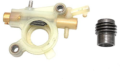 Luxuypon Pompa olio di ricambio compatibile con Alpina Castor 400 450 460 500 510 con ingranaggio a vite senza fine