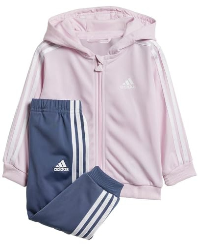 adidas Essentials Shiny Hooded Track Suit Pantaloni tuta Unisex - Bimbi 0-24