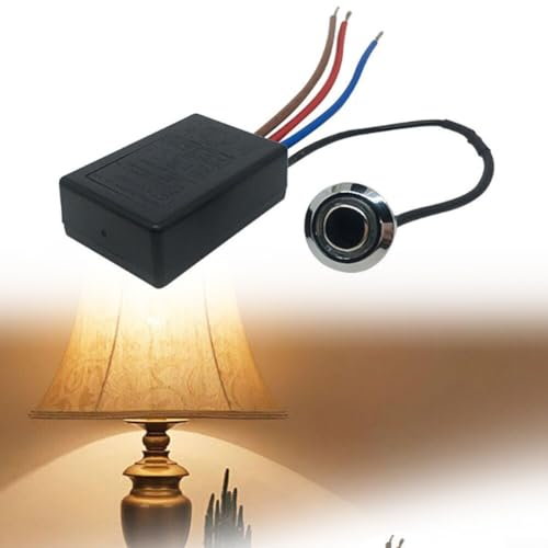 3-Wege-Touch-Dimmerschalter, Schreibtischlicht-Dimmer, 3-Wege-Sensorschalter-Ersatz für die Reparatur von Schaltern