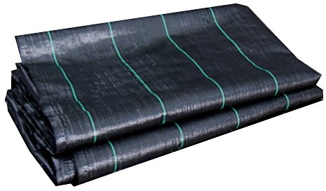 Wickey Unkrautvlies für Sandkästen, 250x250cm - Langlebig & Wasserduchlässig - Wurzeltuch, Wurzelsperre, Unkautschutzvlies - 6,25 m²