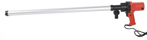 Elektrische Fasspumpe, 8000 U/min, 60–80 L/min Fasspumpe, Robuste Mehrzweck-Kraftstofftransferpumpe für 200-l-220-l-Fass, Pumpen von Wasser, Gas, Kerosin, Schmieröl (EU-Stecker