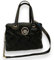 Gaudi Handtasche und Schultergurt, gesteppt, Farbe Schwarz, Linie Anita Art. 11201, Schwarz