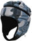 Perfeclan Rugby Helm Kinder, Gepolsterte Kopfbedeckung Rugby Helm Fußball Scrum Cap, Ultraleichter Rugby Kopfschutz Fußball Kopfbedeckung, Bunte Tarnung-42cm