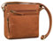 ROYALZ Petit sac à bandoulière classique pour femme en cuir « Michigan » Sac à main vintage à porter à l'épaule comme sac de sortie sac disco sac de tous les jours, Couleur:Texas marron
