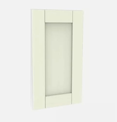 Timber Shaker Kitchen Cabinet Door (W) 497mm - Ivory Painted