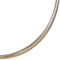 Halsreif Omegareif Halskette Collier Edelstahl 5-reihig bicolor vergoldet 45cm