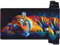 Tapis de Souris Tigre Tapis Souris XXL, 1600 x 800 x 3mm Cool, Grand Tapis de Souris Gamer Sous Main Bureau Imperméable et Antidérapante Tapis Bureau, Tapis de Souris pour Maison, Gamer, Bureau gq74