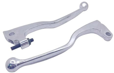 Bremshebel Für YZ80 YZ125 DT125 200 TW225 XT TTR YZ 250 TT350 YZ490 TT XT 600 1 Paar CNC Chrom Motorrad Vorderradbremskupplungshebel Bremsgriff