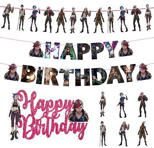 Arcn Theme Birthday Party Supplies - Geburtstagsdekorationen