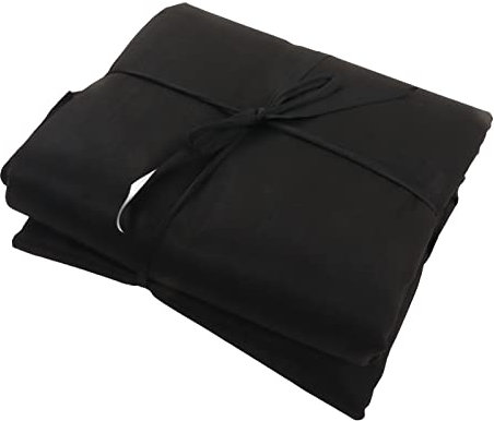 KIMISS Tapis de Piscine Ronde - 4m Tissu de Protection en Feutre Noir pour Piscines de 12 Pieds | Pavé de Moulue | Mat de Feuille de Amorti