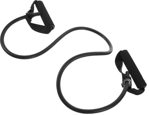 Anneome Bandes De Résistance Élastiques avec Poignées Corde De Résistance Sport en Latex Ancre De Porte pour Yoga Pilates Musculation Étirements Maison Salle De Sport Extérieur