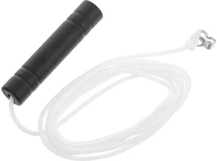 SEWOART Modern Ceiling Fan Cord Lamp Pull Handle Extender Lamps Rope String Extension Black Cord for Bathroom