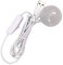 DZYDZR Mini 1W 5V USB Magnet- Lampe LED Nachtlicht Mit Schalter für Computer/PC/Notebook/USB-Schnittstelle (Warmweiß)