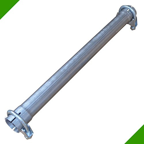 Ø 55x500mm Rohrschelle Universal Verbindungsstück Rohr mit Aufweitung Auspuff Reparaturrohr Schelle Doppelschelle Klemmstück Rohrverbinder Abgasanlage