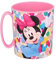Gobelet en plastique de 350 ml au choix : Minnie - Princesse - La Reine des Neiges - Paw Patrol - Gobelet avec anse en plastique sans BPA - Passe au micro-ondes - Cadeau pour fille