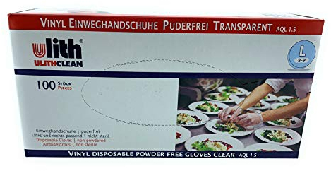 Vinyl Einweghandschuh Gr.9 Typ 50