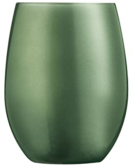 Chef & Sommelier ARC L9411 Primarific Green Trinkglas, Wasserglas, Saftglas, 350ml, Krysta Kristallglas, grün, 6 Stück