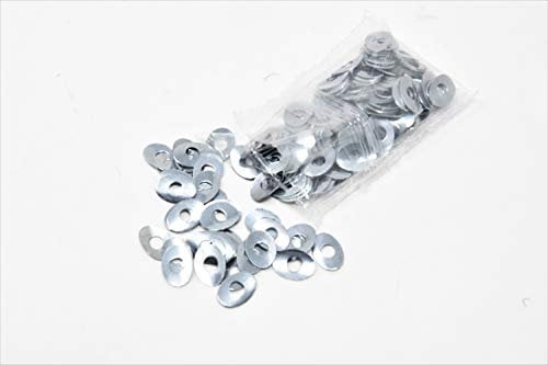 144x BICYCLE SPOKE NIPPLE WASHERS, OVAL CONCAVE FOR CYCLE WHEELS VERY LOW WHOLESALE PRICE FOR ONE GROSS