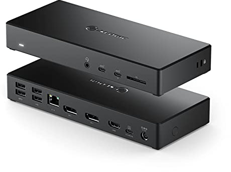 ALOGIC MA3 - Triple Display Docking Station, USB-C Dock with 100W Power Delivery, Black