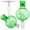 DILAW® Narguilé Tornado - Récupérateur de molasse en verre (coupe 18/8) - Narguilé - Tête de mort - Vert